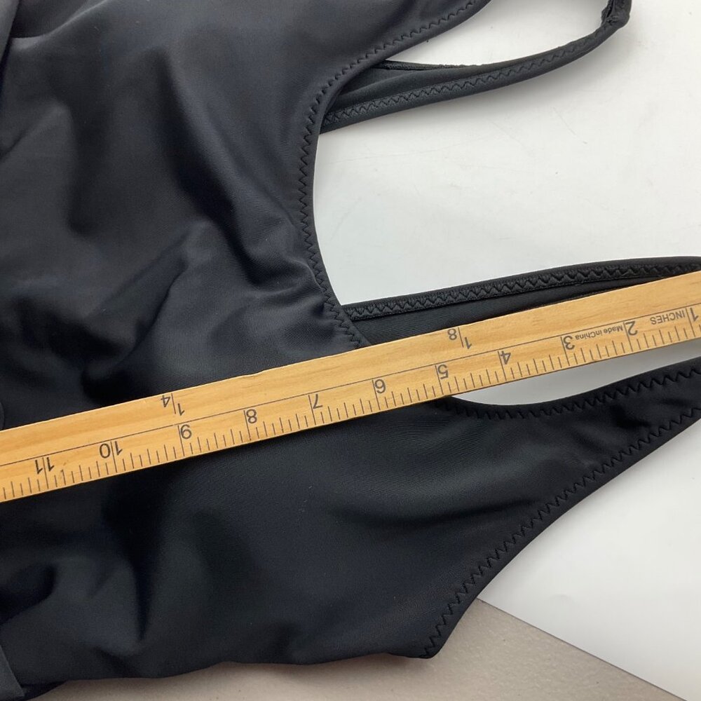 Fabletics Scoop Tie Back/Front Shaping Slimming One-Piece Swimsuit Minimalist - Picture 10 of 16